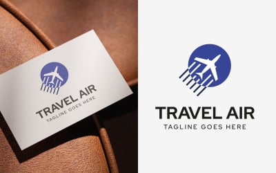 Travel Airplane Logo Icon