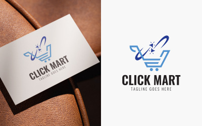Click Mart Shopping Logo Design
