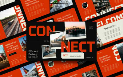 Connect - Logistic Powerpoint Template