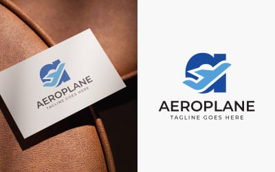 Creative Aero Plane Logo Design