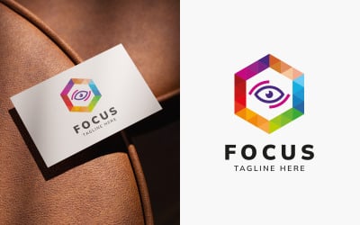 Focus Eye Logo Design Template