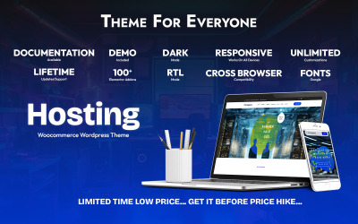 Hosting WooCommerce WordPress-thema