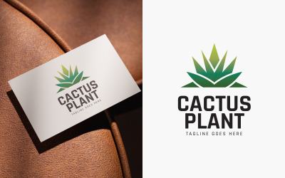 Modern Cactus Plant Logos