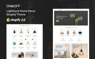 OnOff – Sklep z oświetleniem Shopify 2.0 – responsywny motyw