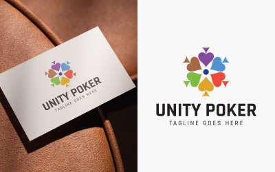 Unity Poker Logo Design Template