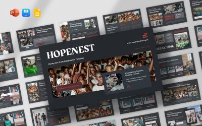 Charity &amp;amp; Non-Profit Presentation Template - Hopenest