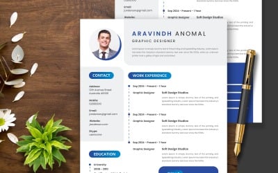 Designer Resume/CV Template
