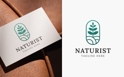 Naturist Logo Template Design