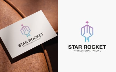 Star Rocket Tech Logo Design