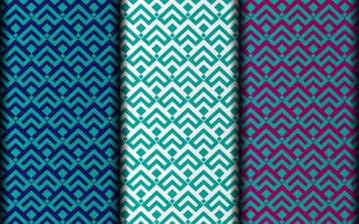 Trendy Decorative Pattern Design Template.