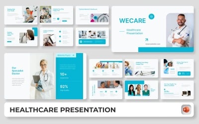 WECARE Healthcare &amp;amp; Medical Presentation Template