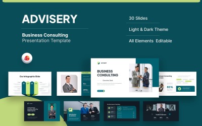 Advisery - Business Consulting PowerPoint Template