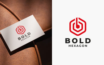 BoldHexagon Logo Design Template