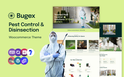 Bugex - Kártevőirtó Bolt Többcélú WooCommerce Téma