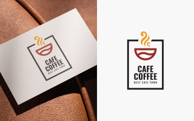 Cafe Coffee Logo Design Templates