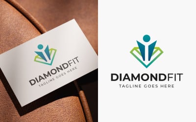 DiamondFit Logo Design Pro