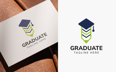 Graduate Logo Design Template