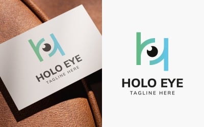 HoloEye Logo Design Template
