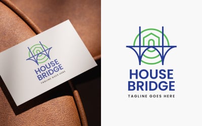 House Bridge Logo Designs