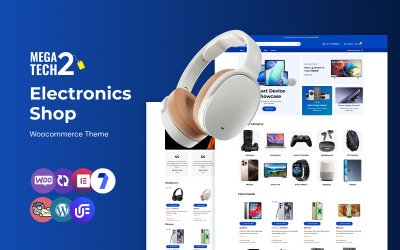 Megatech - Elektronik ve Alet Mağazası Çok Amaçlı WooCommerce Teması