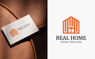 Modello di design per il logo RealHome
