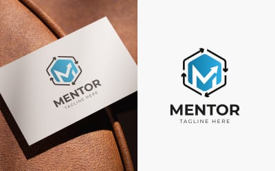 Modern Mentor Logo Design Template