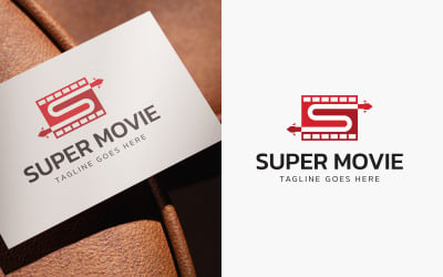 Modern Super Movie Logo Design