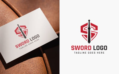 Sword Shield Logo Designs