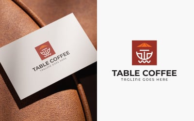 Table Coffee Logo Template Design