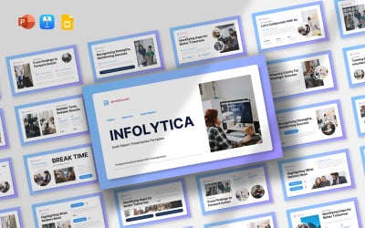 Audit Report Presentation Template - Infolytica