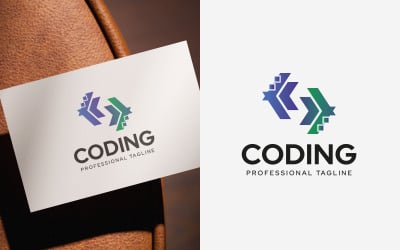 Coding Tech Logo Design Templates