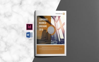 Company Profile Brochure Template Design