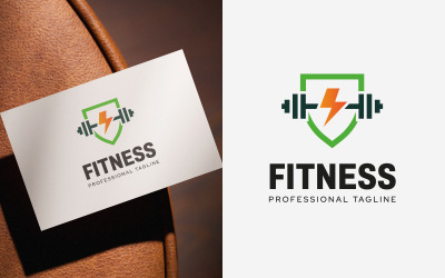 Fitness Power-logotypdesigner