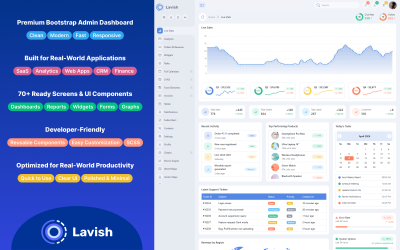 Lavish - Modern Bootstrap Admin Dashboard Mall