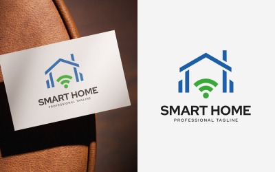 Modelli di logo per la casa intelligente