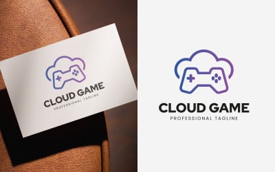 Modern Cloud Gaming Logo Design