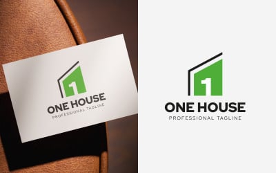 One House Real Estate Logos