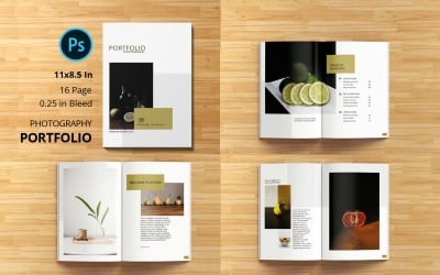 Photographer Portfolio design template