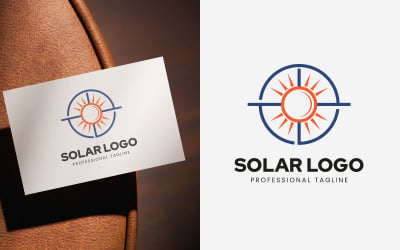 Solar Energy Logo Design Templates
