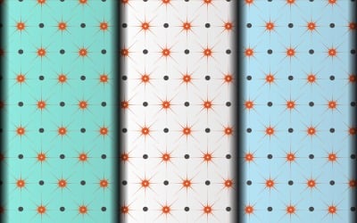 Abstract Gradient Wave Pattern with Futuristic Style