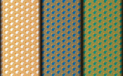 Boho Tribal Geometric Pattern with Earthy Natural Tones