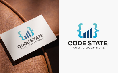 Code State Tech-logotypdesign
