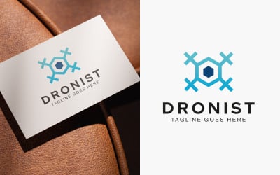 Dronist Tech Logo Design Template
