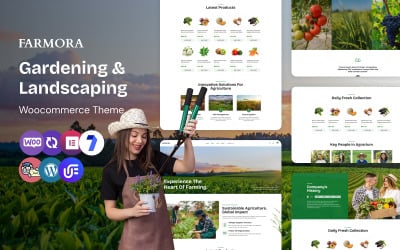Farmora - Healthy and Organic Food WooCommerce Theme