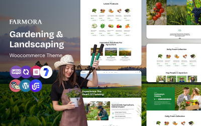 Farmora - Thème WooCommerce pour aliments sains et biologiques