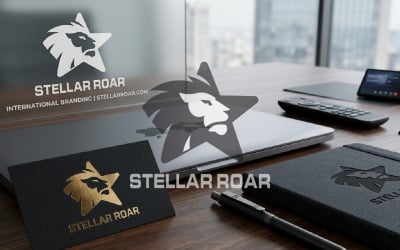 STELLAR ROAR – Lion Star Identity