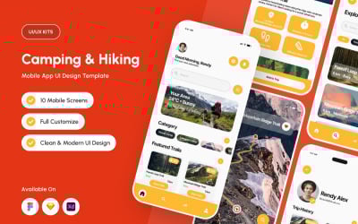 TrailNest - Camping and Hiking Mobile App