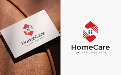 Home Care Logo Design Template