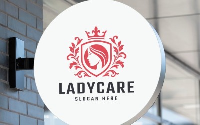 Lady Care Elegant Feminine Logo