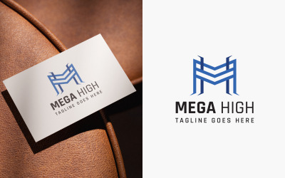 Mega High Letter M Logo Design
